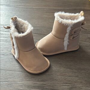 Carter's Tan Cozy Winter Boots